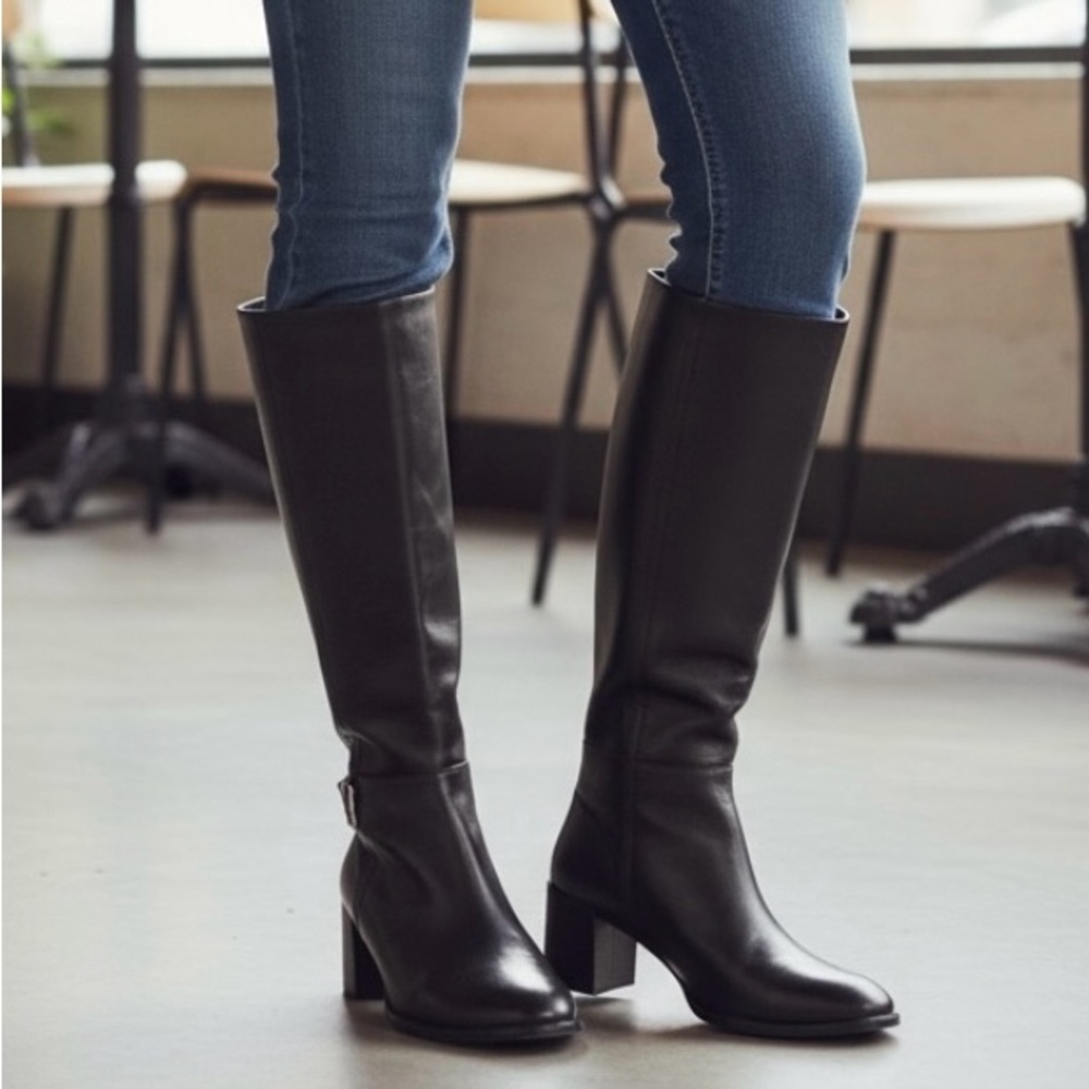 Karen Scott Black Heeled Boots